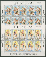 Gibraltar 1981 Europa: Folklore 416/17 K Gestempelt (C30943) - Gibilterra