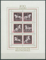 Österreich 1972 400 Jahre Spanische Reitschule Block 2 Postfrisch (C16447) - Blocks & Sheetlets & Panes