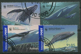 Australien 2006 WWF Naturschutz Wale 2677/80 Gestempelt - Gebraucht