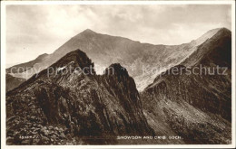 11732736 Snowdon And Crib Goch Mountains Valentine's Post Card Gwynedd - Sonstige & Ohne Zuordnung