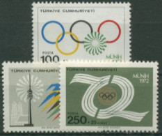 Türkei 1972 Olympiade In München 2261/63 Postfrisch - Unused Stamps
