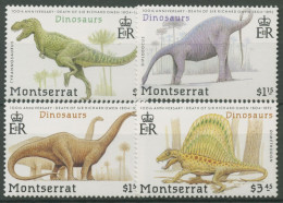 Montserrat 1992 100. Todestag V. R. Owen Zoologe Dinosaurier 833/36 Postfrisch - Montserrat