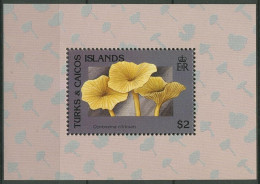 Turks- Und Caicos-Inseln 1991 Pilze Block 105 Postfrisch (C94671) - Turcas Y Caicos