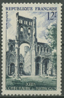 Frankreich 1954 Abtei Jumieges 1011 Postfrisch - Nuevos