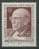 Österreich 1980 Europa CEPT Persönlichkeiten Komponist R. Stolz 1652 Postfrisch - Neufs