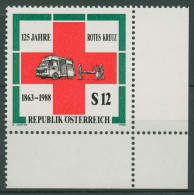 Österreich 1988 Internationales Rotes Kreuz 1920 Ecke Postfrisch - Ungebraucht