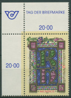 Österreich 1992 Tag Der Briefmarke Buchstabenpaar 2066 Ecke Postfrisch - Ungebraucht