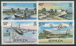 Bermuda-Inseln 1987 Flugverbindung Mit Bermuda Flugzeuge 513/16 Postfrisch - Bermudas