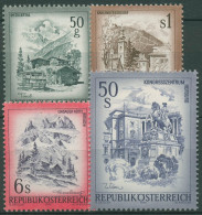 Österreich 1975 Sehenswürdigkeiten 1475/78 Postfrisch - Unused Stamps