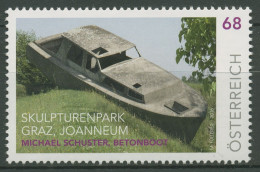 Österreich 2016 Skulpturenpark Unterpremstätten Betonboot 3275 Postfrisch - Unused Stamps