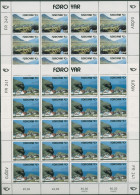 Färöer 1993 NORDEN: Touristische Attraktionen 246/47 Bogen Postfrisch (SG96583) - Faroe Islands