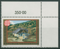 Österreich 1990 Europa CEPT Postämter Postamt Reichenau 1989 Ecke Postfrisch - Ongebruikt