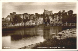 11732722 Chepstow Castle And River Wye Valentine's Post Card Monmouthshire - Other & Unclassified