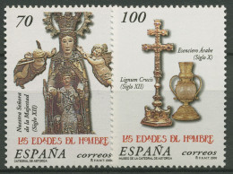 Spanien 2000 Ausstellung Zeitalter Des Menschen Statue 3533/34 Postfrisch - Nuovi