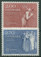 Dänemark 1982 Europa CEPT Ereignisse Fronbauer Frauenwahlrecht 749/50 Postfrisch - Neufs