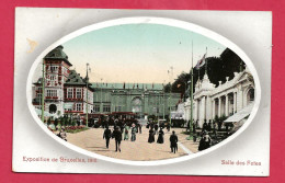 C.P. Bruxelles = Exposition 1910 : La  Salle  Des  Fêtes - Brüssel (Stadt)