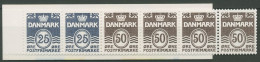 Dänemark 1998 Ziffern Wellenlinien MH 54 Postfrisch (C96579) - Postzegelboekjes