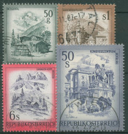 Österreich 1975 Sehenswürdigkeiten 1475/78 Gestempelt - Oblitérés