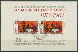 DDR 1967 Roter Oktober Block 26 Gestempelt (C96725) - Otros & Sin Clasificación