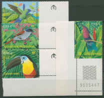 Frankreich 2003 Vögel Aus Übersee Kolibri Tukan 3687/90 Ecken Postfrisch - Nuovi