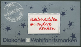 Berlin Diakonie 1986 Weihnachten Markenheftchen (769) MH W 3 Postfrisch (C60279) - Booklets