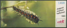 Bund Jugendmarke 1991 Schmetterling, 1513 Markenheftchen MH 6 Postfrisch(C60154) - Sonstige & Ohne Zuordnung