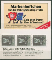Bund Freie Wohlfahrtspflege 1986 Markenheftchen (1298) MH 4 Postfrisch (C60112) - Sonstige & Ohne Zuordnung