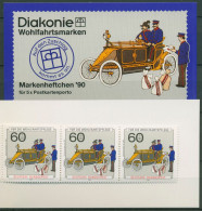 Bund Diakonie 1990 Postamt Markenheftchen (1474) MH 6 Postfrisch (C60056) - Andere & Zonder Classificatie