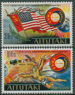 Aitutaki 1975 Raumfahrtunternehmen Apollo-Sojus 139/40 Postfrisch - Aitutaki