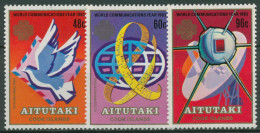 Aitutaki 1983 Weltkommunikationsjahr Satellit 496/98 A Postfrisch - Aitutaki