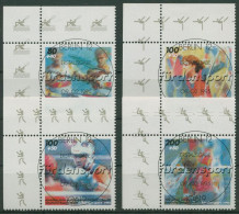 Bund 1995 Sporthilfe Kanu Boxen Volleyball 1777/80 Ecke 1 TOP-ESST Berlin(E2358) - Used Stamps