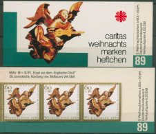 Bund Caritas 1989 Weihnachten Markenheftchen (1442) MH W 7 Postfrisch (C99996) - Sonstige & Ohne Zuordnung