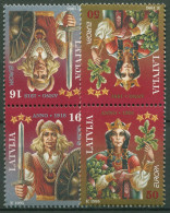 Lettland 1995 Europa CEPT Frieden Freiheit 414/15 Kehrdruckpaar Postfrisch - Latvia