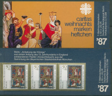 Berlin Caritas 1987 Weihnachten Markenheftchen (797) MH W 5 Postfrisch (C60245) - Cuadernillos