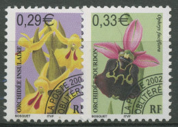 Frankreich 2002 Freimarken Orchideen 3594/95 Mit Vorausentwertung Postfrisch - Ungebraucht