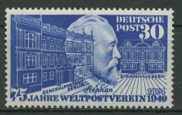 Bund 1949 75 Jahre Weltpostverein, Heinrich Von Stephan 116 Postfrisch - Nuevos