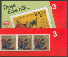 Bund Arbeiterwohlfahrt 1991 Weihnachten MH W 1 (1581) Postfrisch (C99964) - Sonstige & Ohne Zuordnung