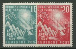 Bund 1949 Eröffnung Des 1. Deutschen Bundestages 111/12 Mit Falz - Nuevos