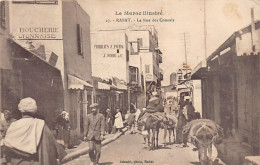 Maroc - RABAT - La Rue Des Consuls - Magasin J. Robic & Cie. - Boucherie Lyonnaise - Ed. Schmitt 27 - Other & Unclassified