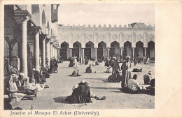 Egypt - CAIRO - Inside Al-Azhar University Mosque - Publ. Unknown  - El Cairo