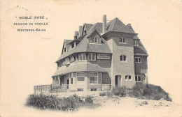 WESTENDE - Pension De Famille Noble Rose. - Westende