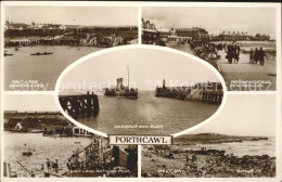 11732693 Porthcawl Salt Lake Boating Promenade New Pavilion Bay Harbour Pier Val - Other & Unclassified