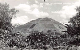 México - SAN JUAN TEOTIHUACAN - Piramide Del Sold - REAL PHOTO Foto - Ed. Desconocido 178 - Mexique