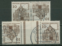 Berlin Zusammendrucke 1965 Zwinger Dresden K 4a/KZ 2a Mit TOP-Stempel - Se-Tenant