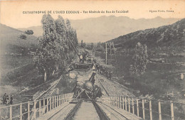 Catastrophe Ferroviaire De L'Oued Eddous (Février 1907) - Vue Générale Du Lieu De L'accident - Other & Unclassified