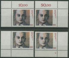 Bund 1992 Schriftsteller Jochen Klepper 1643 Alle 4 Ecken Postfrisch (E2072) - Ongebruikt