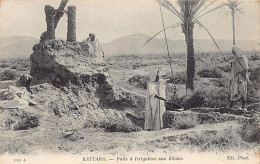 Algérie - SAHARA - Kattara (Khattara) Puits à Irrigation Aux Zibans - Ed. Neurdein 110A - Scènes & Types