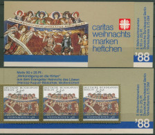 Berlin Caritas 1988 Weihnachten Markenheftchen (829) MH W 6 Postfrisch (C60247) - Markenheftchen