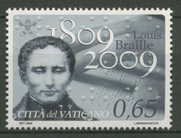 Vatikan 2009 Blindenschrift Louis Braille 1657 Postfrisch - Ungebraucht
