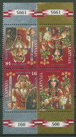 Lettland 1995 Europa CEPT Frieden Freiheit 414/15 Kehrdruckpaar Gestempelt - Latvia